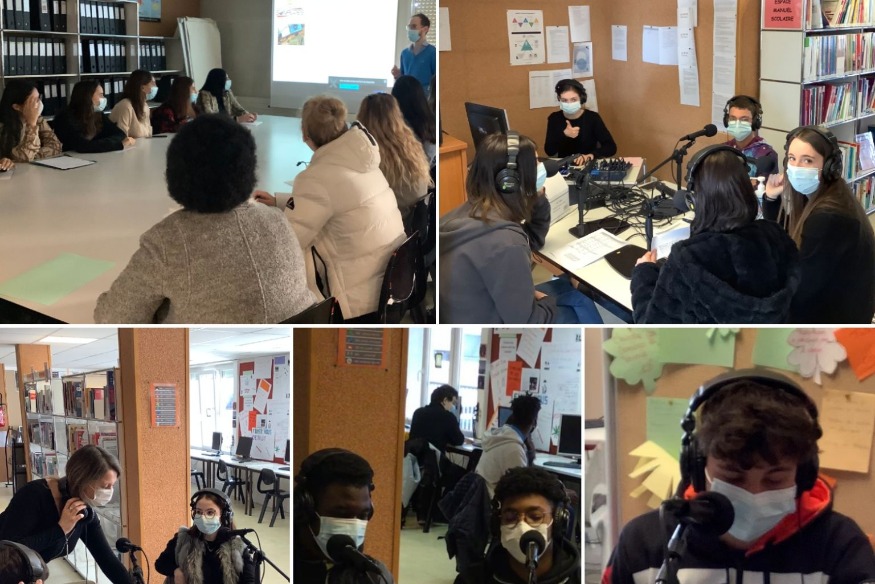 Intervention de SunAlpes au lycée des Bressis